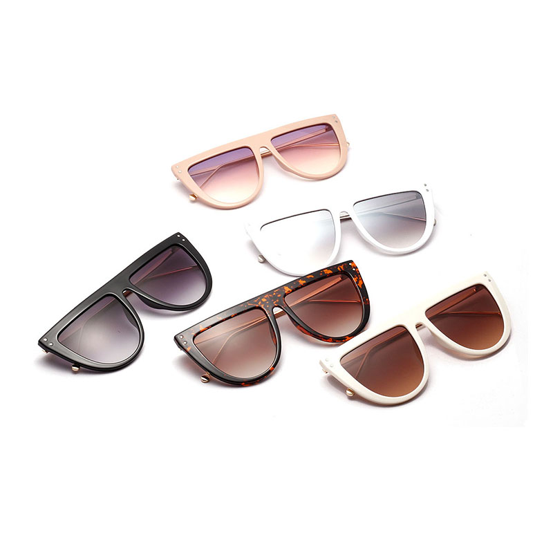 Wholesale Large Frame Face-covering Sunglasses Metal Sunglasses Vendors