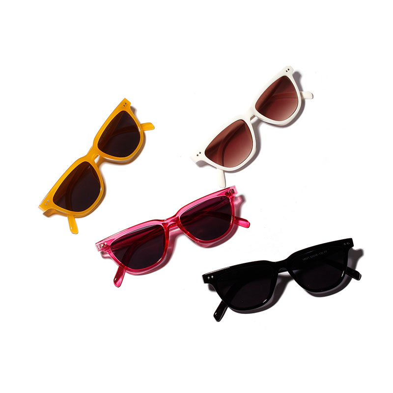 Wholesale Small Square Retro Sunglasses Pink Frame Glasses Vendors