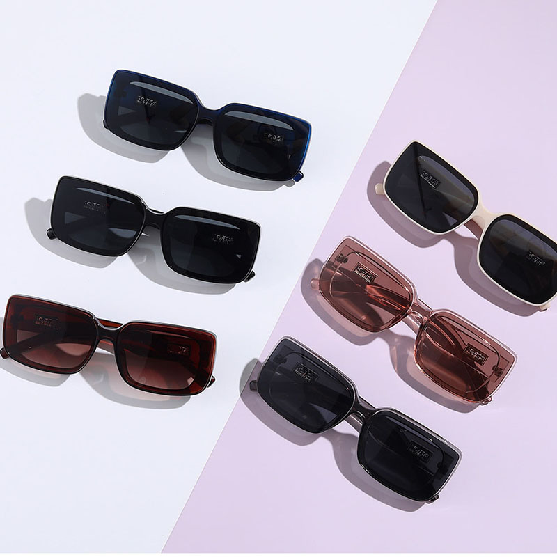 Personalized Full-frame Glasses Popular Sunglasses Square Big Frame Sunglasses Distributor