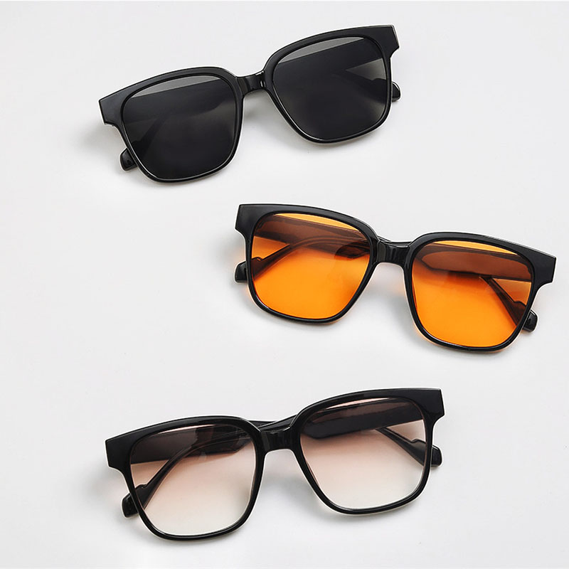 Large Face Square Popular Gradient Color Sunglasses Manufacturer