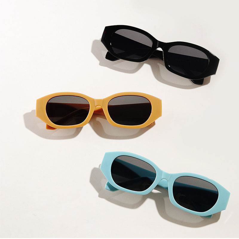 Polygon Frame Square Tortoiseshell Frame Sunglasses Jelly-colored Sunglasses Distributor