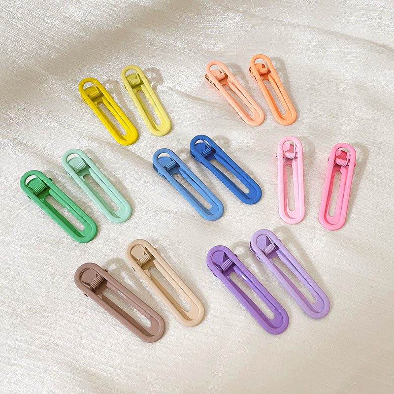 Candy-colored Side Duckbill Clip Hairpin Bangs Clip Manufacturer