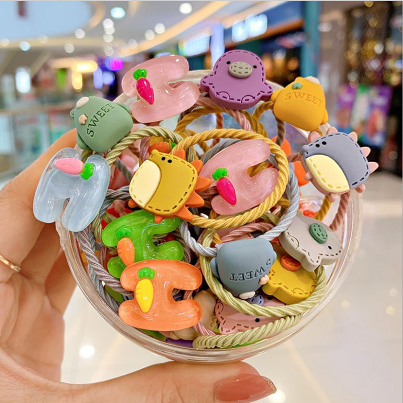 Cute Cartoon Frosted Children's Hair Band Baby Small Leather Band Manufacturer