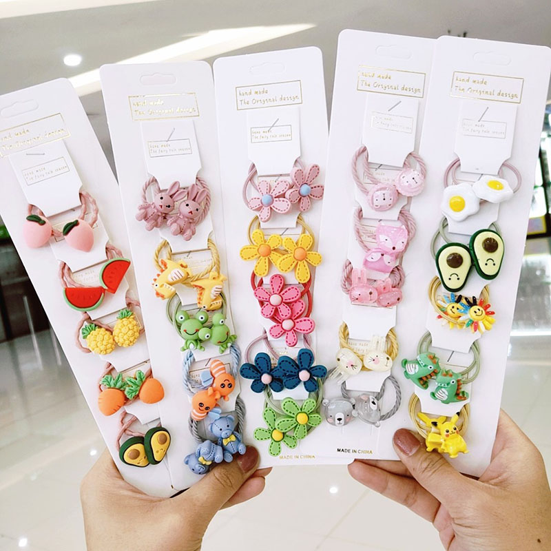 Children's Cute Cartoon Small Animal Small Leather Band Hair Band Manufacturer