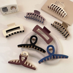 Plastic Acrylic Frosted Splicing Clashing Shark Clip Supplier