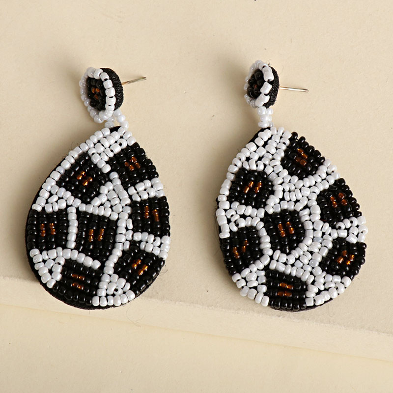 Geometric Rice Beads Ethnic Style Earrings Supplier