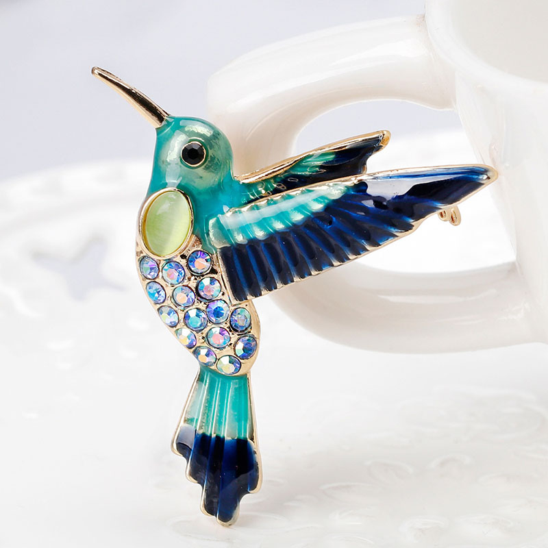 Wholesale Fashionable Personalized Animal Jewelry With Matching Bird Brooch