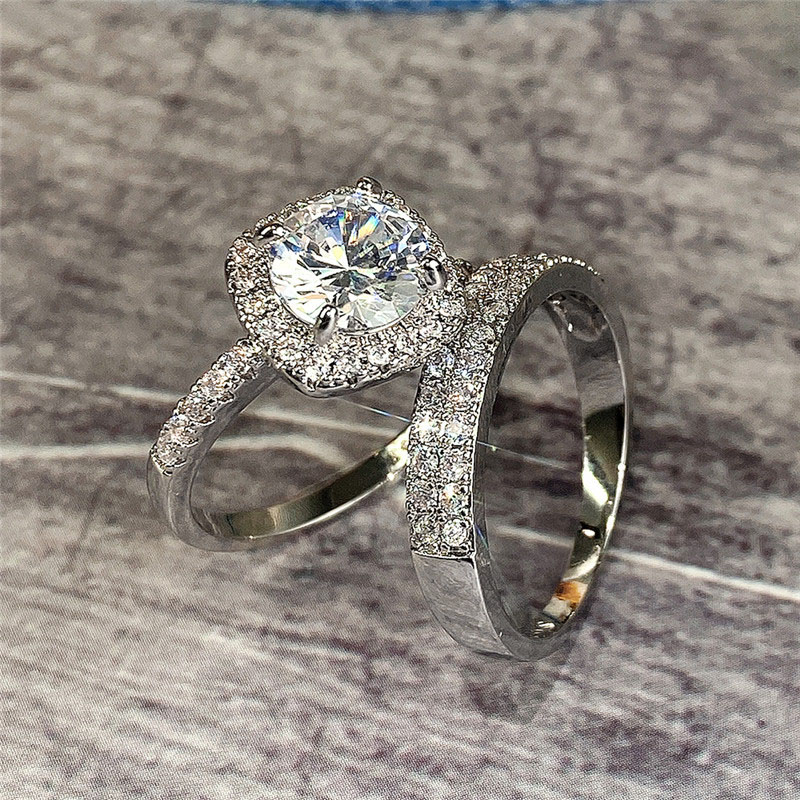 Full Zirconia Wedding Rings For Couples Distributor