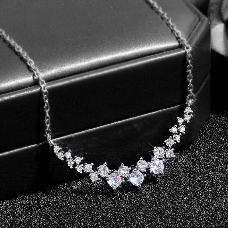 Wholesale Jewelry Starlight Zirconia Pendant Necklace