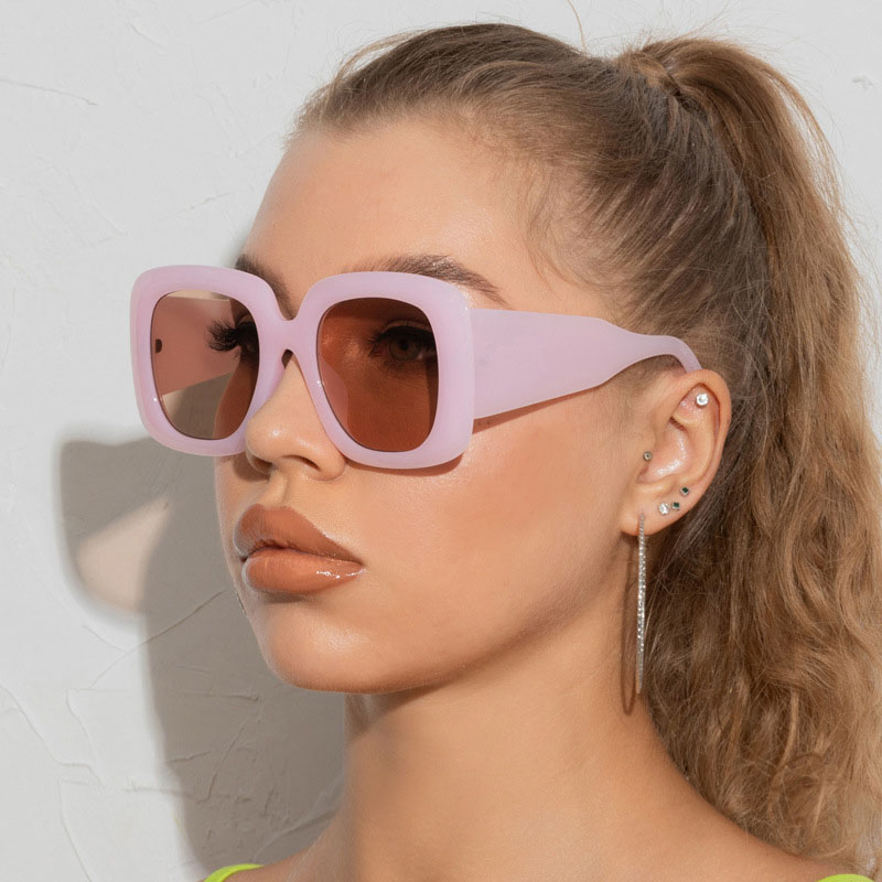 Retro Large Frame Square Sunglasses Supplier