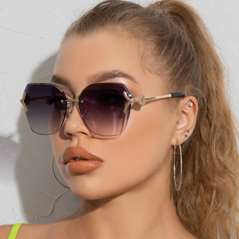 Rimless Cut-edge Sunglasses Supplier