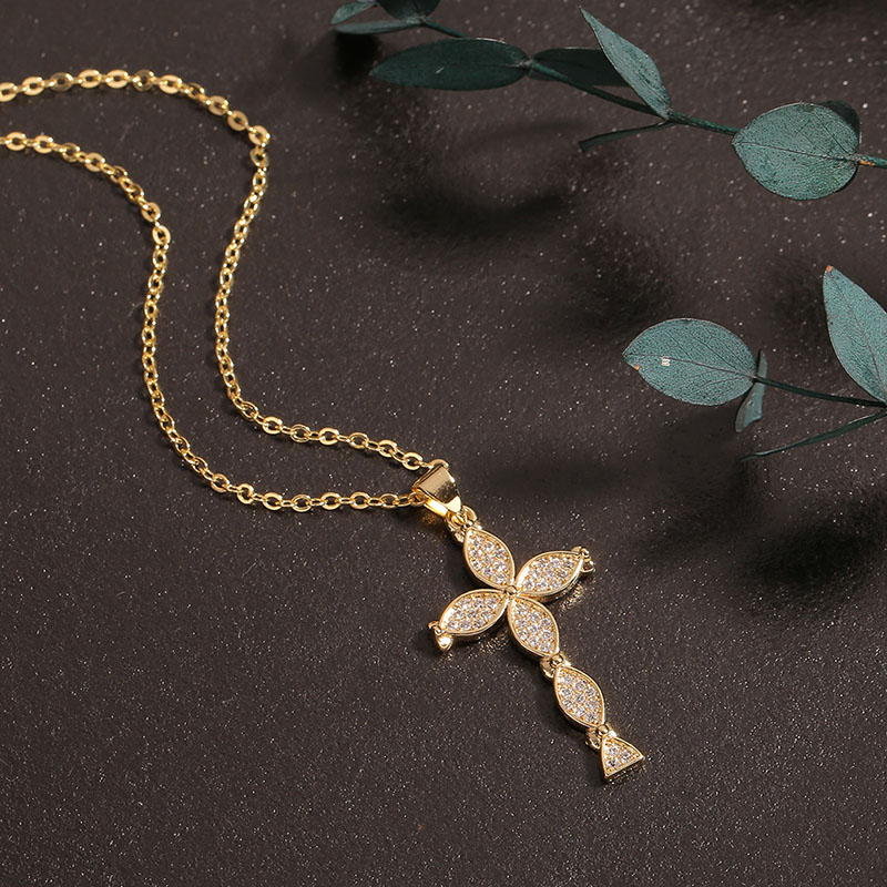 Religious Cross Pendant Creative Women's Jewelry Necklace Manufacturer