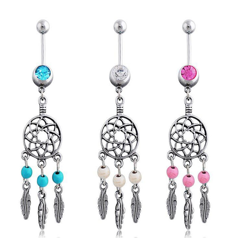 Wholesale Jewelry Bead Belly Button Ring Belly Button Piercing