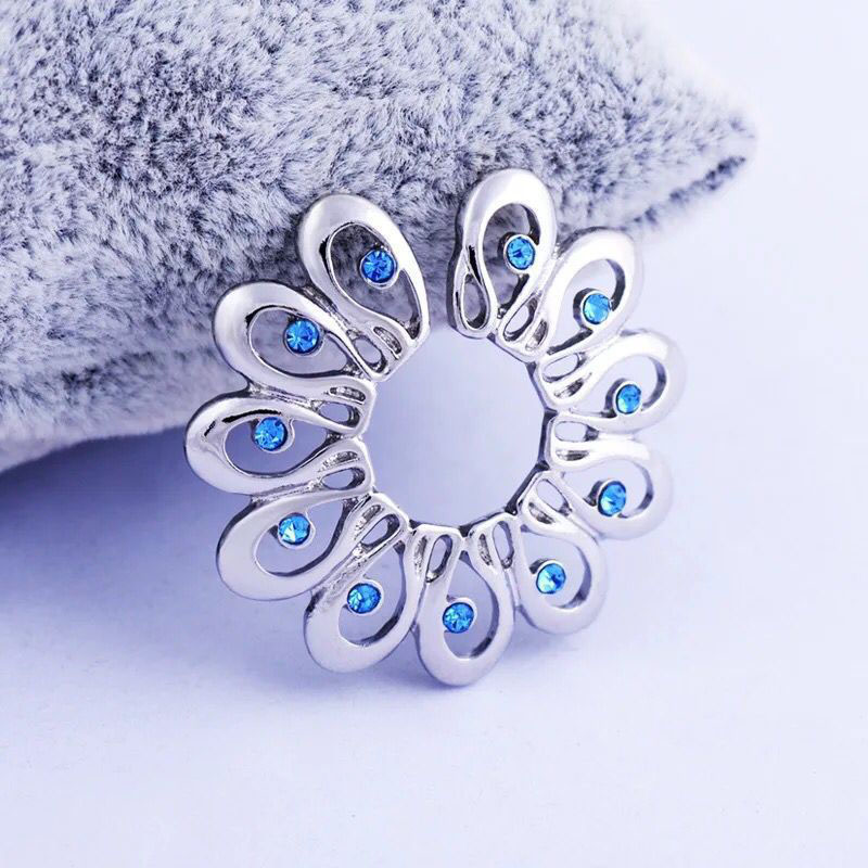 Peacock Feather Petal Breast Ring Stainless Steel Manufacturer