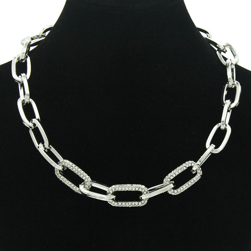 Fashion Oval Cuban Chain Necklace Supplier