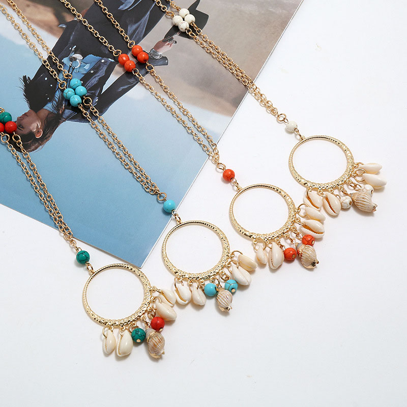 Wholesale Jewelry Ocean Wind Summer Beach Shell Necklace Set