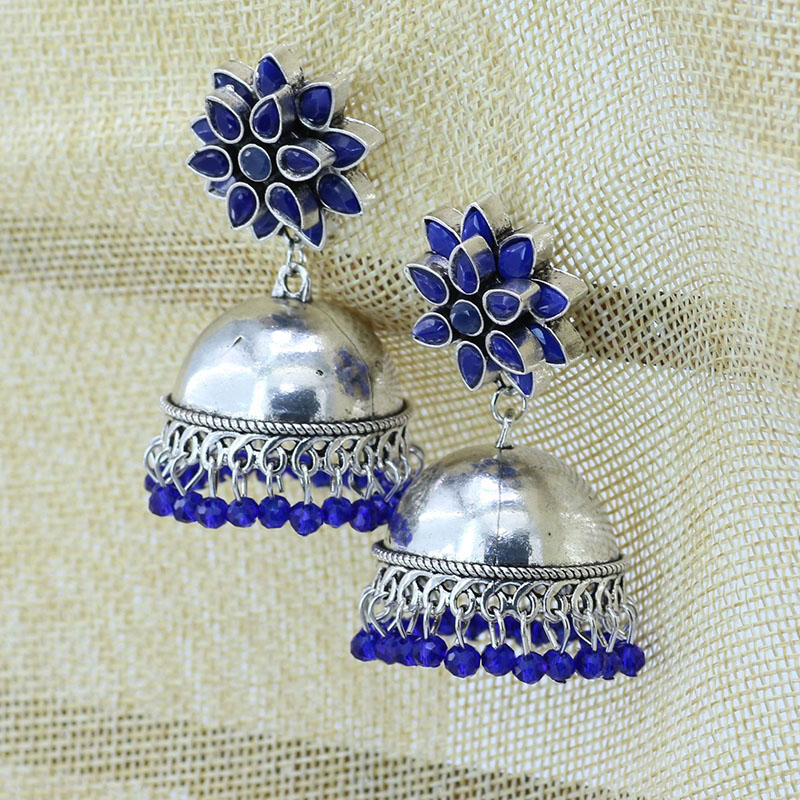 Indian Style Ethnic Flower Bell Birdcage Earrings Supplier