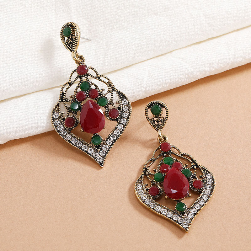 Bohemian Earrings Drops Studs With Diamonds Earrings Manufacturer