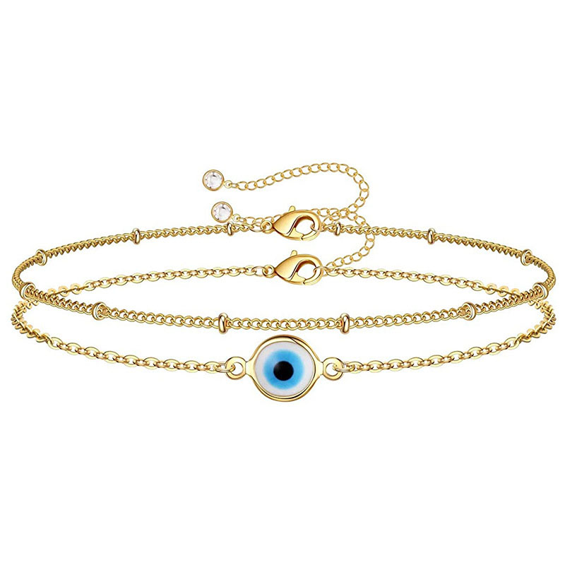 Wholesale Eye Zirconia Bracelet Combination Set