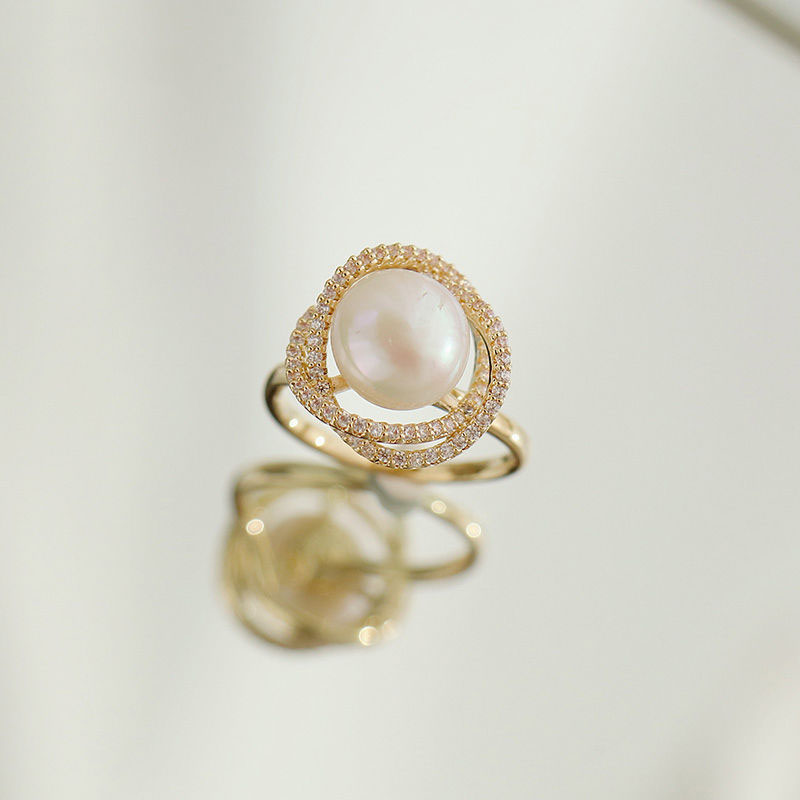 Freshwater Pearl Simple Light Luxury Ring Supplier