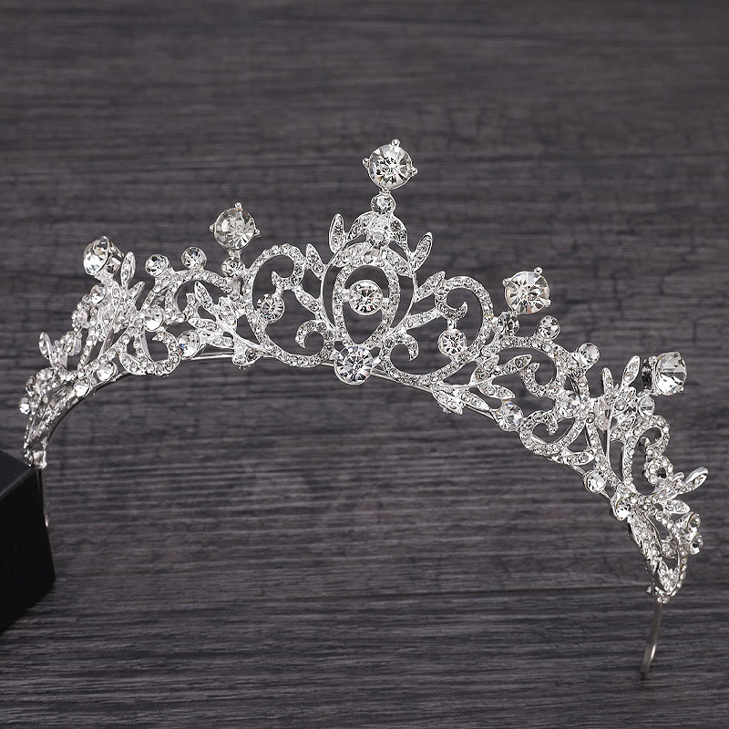 Bridal Rhinestone Crown Hair Accessories Supplier