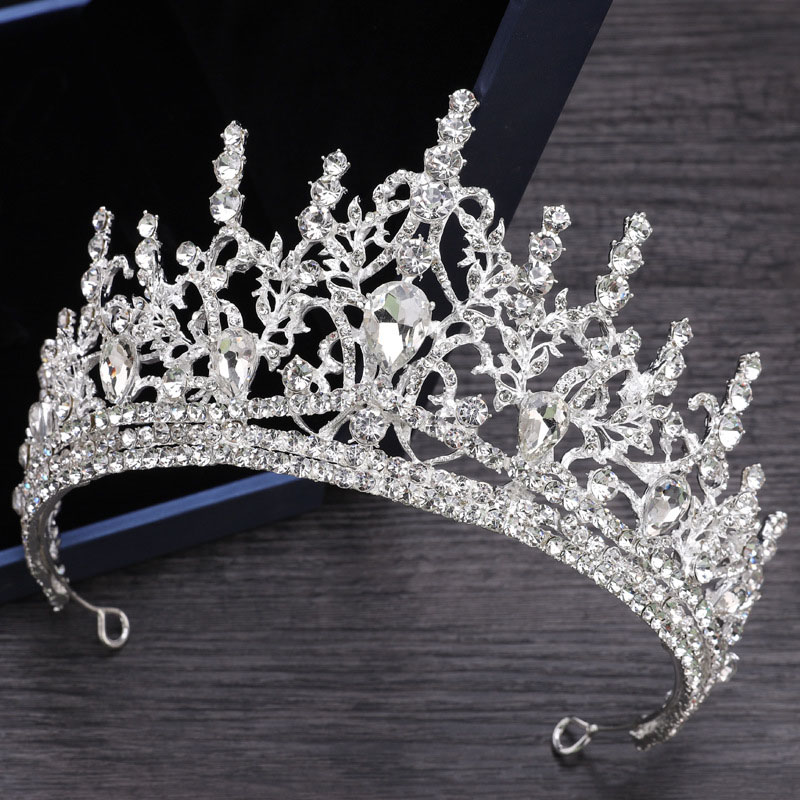 Wholesale Baroque Rhinestone Bridal Crown