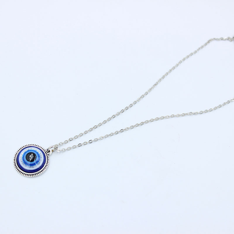 Devil's Eye Collarbone Chain Necklace Sweater Chain Suppliers