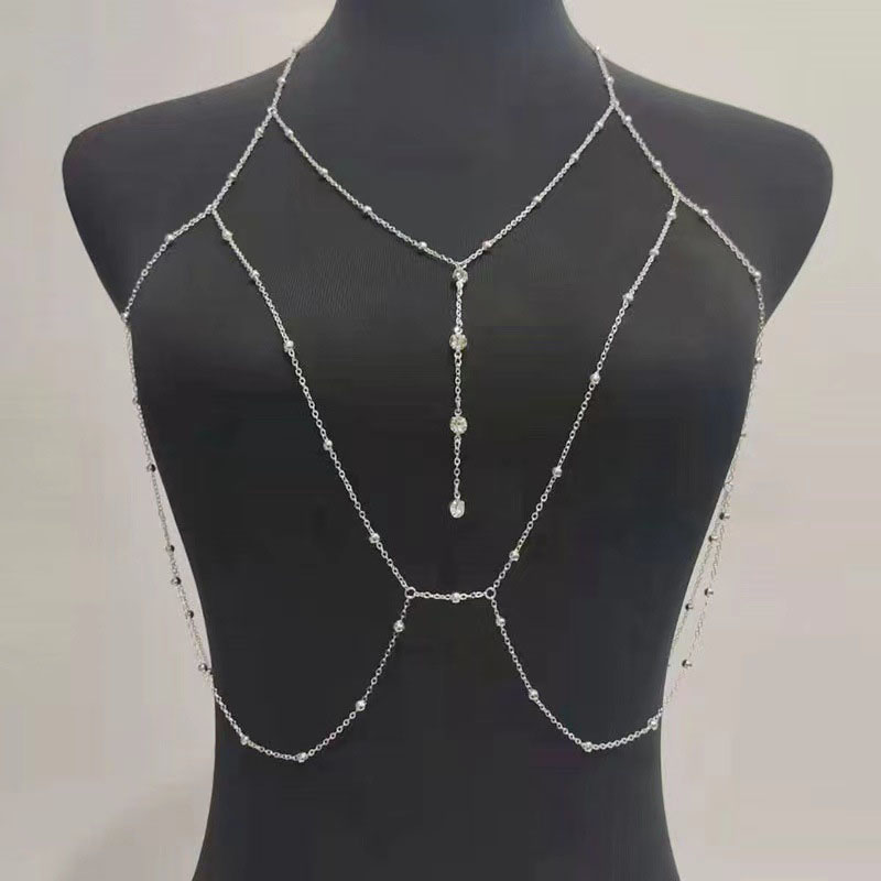 Sexy Beach Pendant Tassel Chest Chain Body Chain Vendors