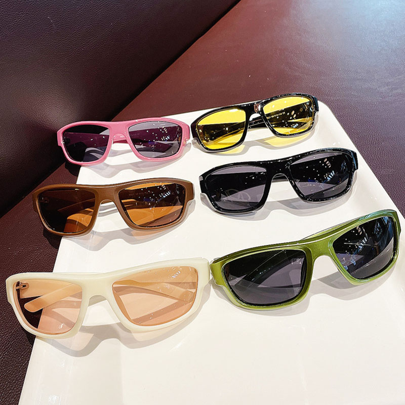 Niche Box Mid-vintage Personality Y2k Sunglasses Distributors