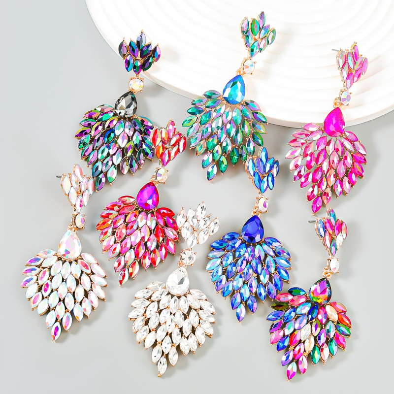 Colored Diamond Drop Earrings Wholesalers