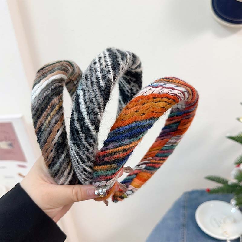 Woolen Knitting Wide-brimmed Hairband Wholesalers