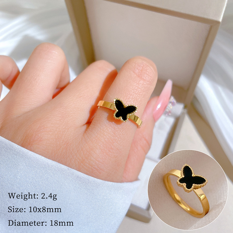Black Butterfly Ring Wholesalers