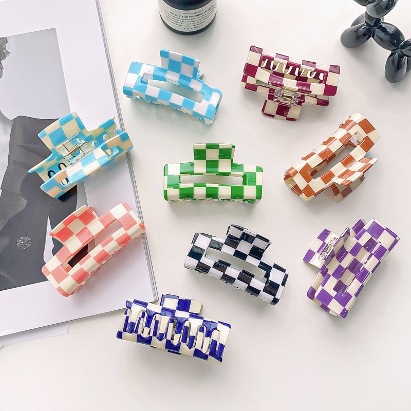 Color Checkerboard Hairpin Wholesalers