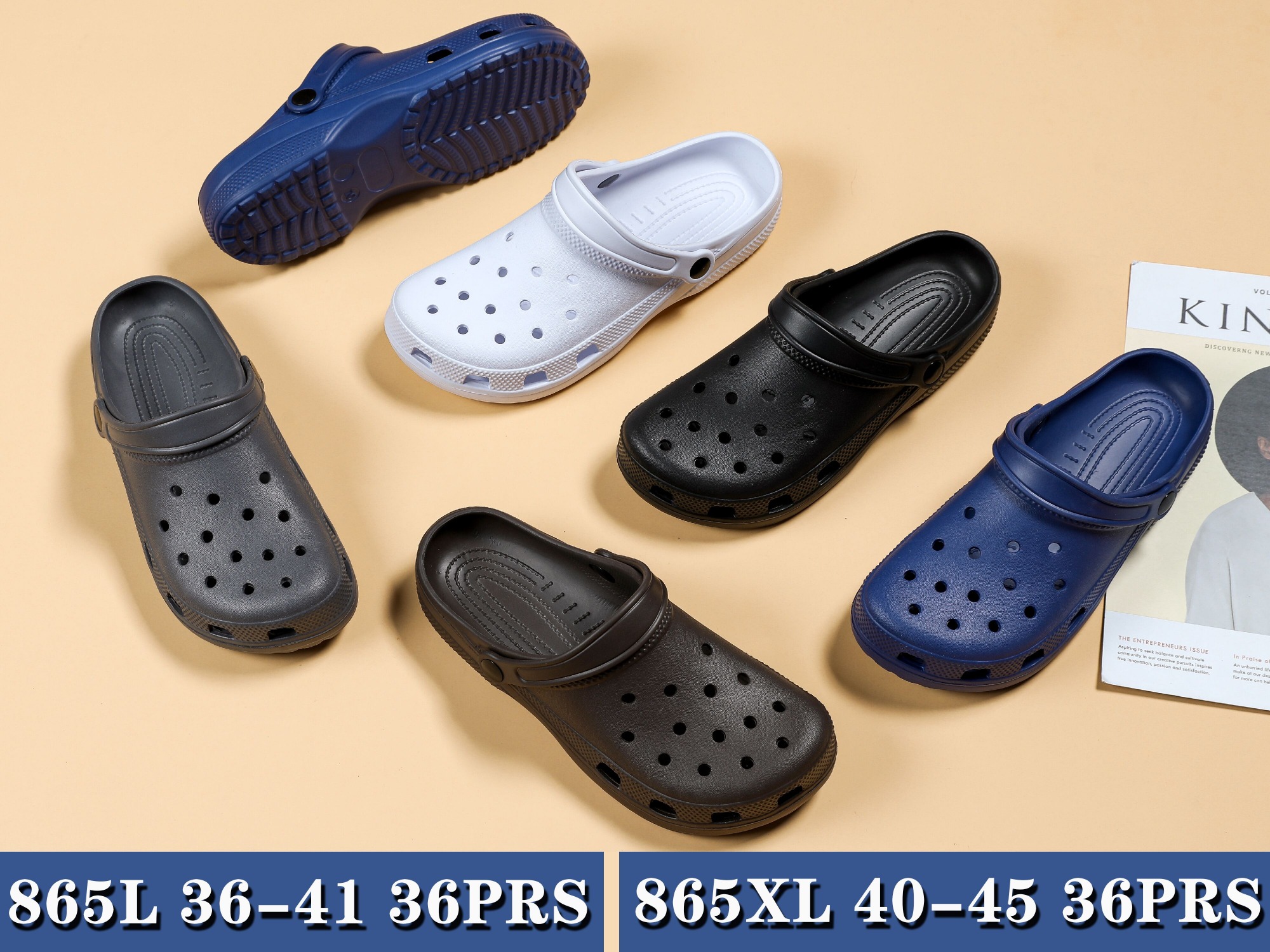 Beach men women soft clog