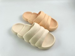 Anti-slip Open-toe Slide for Men and Women Slippers with Thick Sole