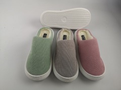 Custom Corduroy winter slippers for Men and Women couples indoor home warm slippers