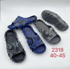hot sale custom camouflage printed slippers slides footwear for men