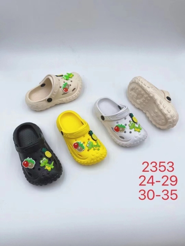 New Design Fashion Flat Summer Sandals Unisex Children Comfortable Kids Clogs Light Weight Beach Slipper Shoes