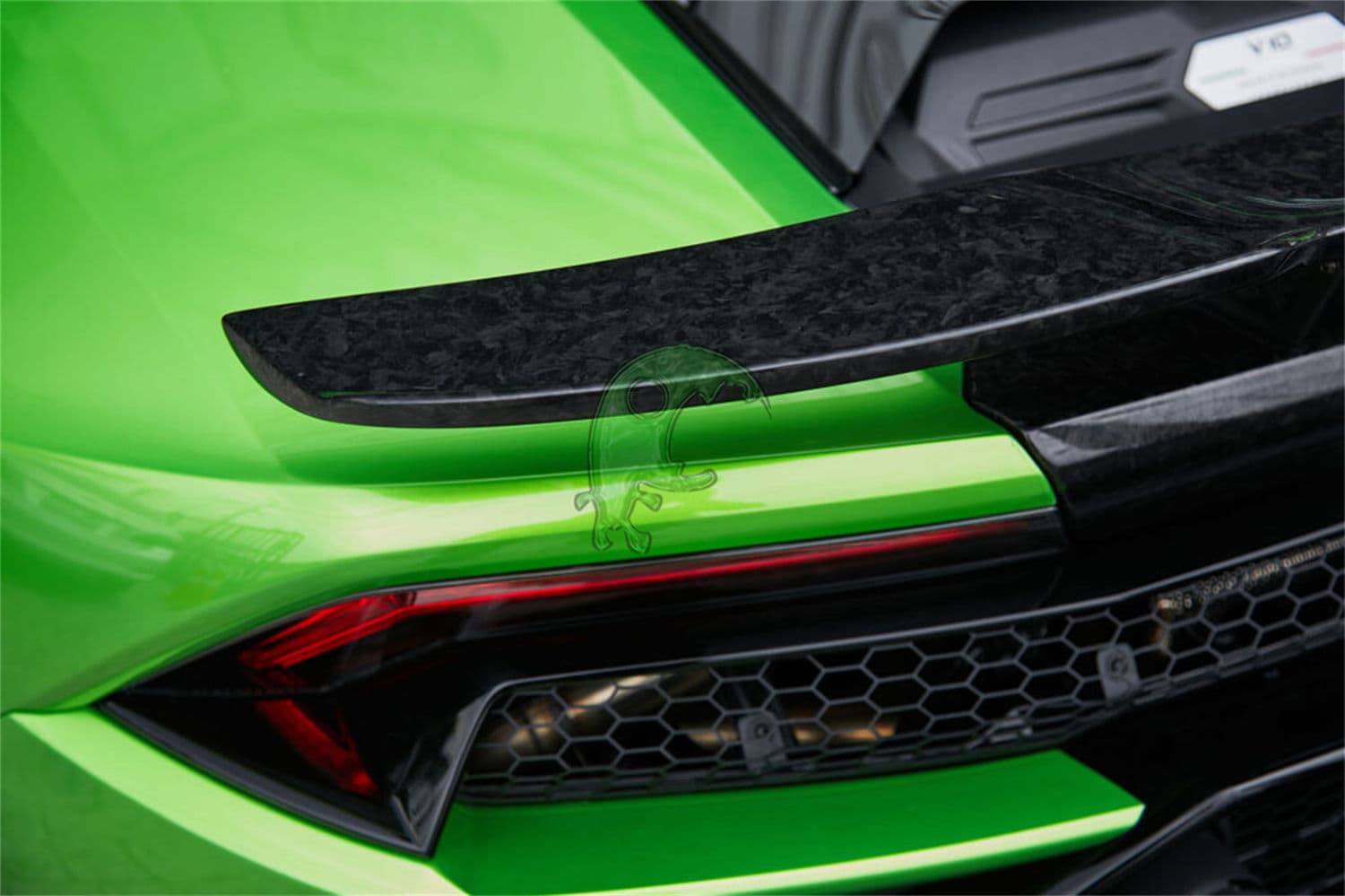 1016 Style Carbon Fiber Rear Spoiler GT Wing For Lamborghini Huracan lp610 lp580