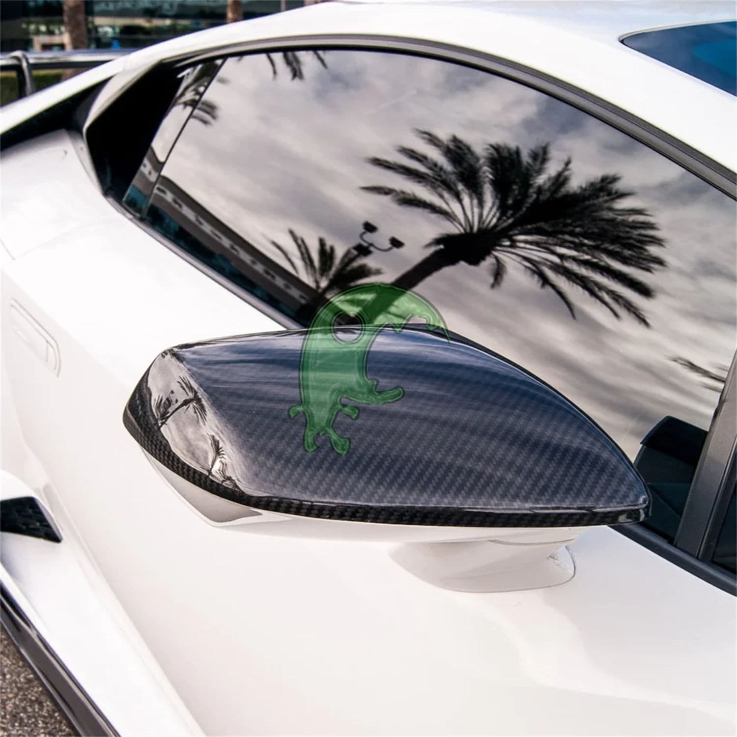 Dry Carbon Fiber Side Mirror Housing for Lamborghini Huracan LP610/LP580/EVO - NVT Style