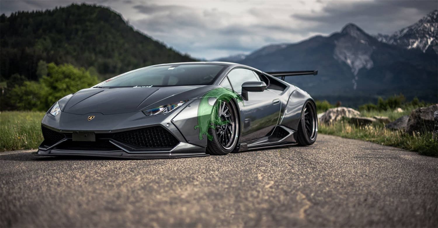 Side Skirt Under Board For Lamborghini Huracan LP610 LIBERTY WALK LB LBWK