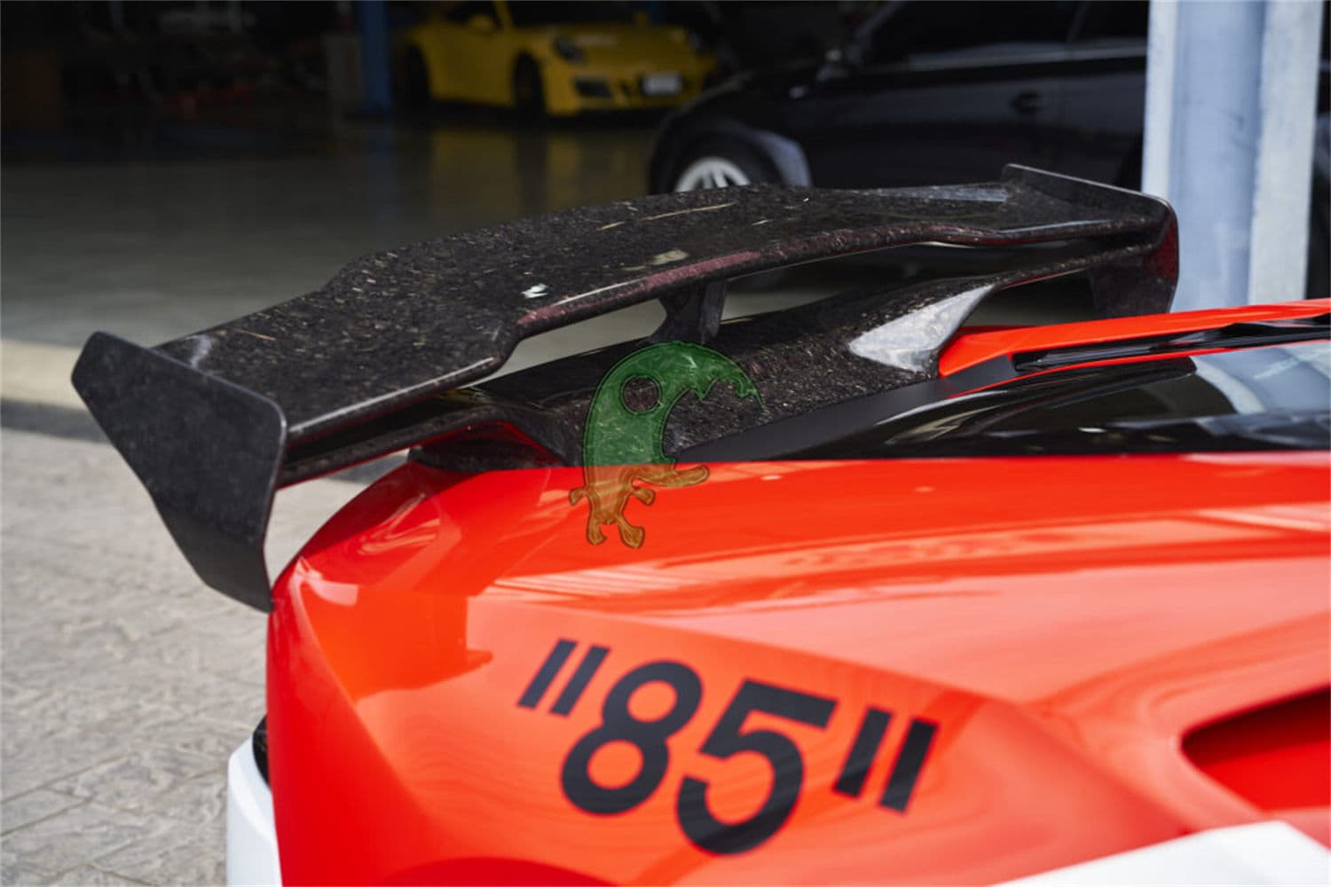 Dry Carbon Fiber Rear Spoiler Wing for Lamborghini Huracan LP610/LP580/EVO - Vorsteiner STO Style