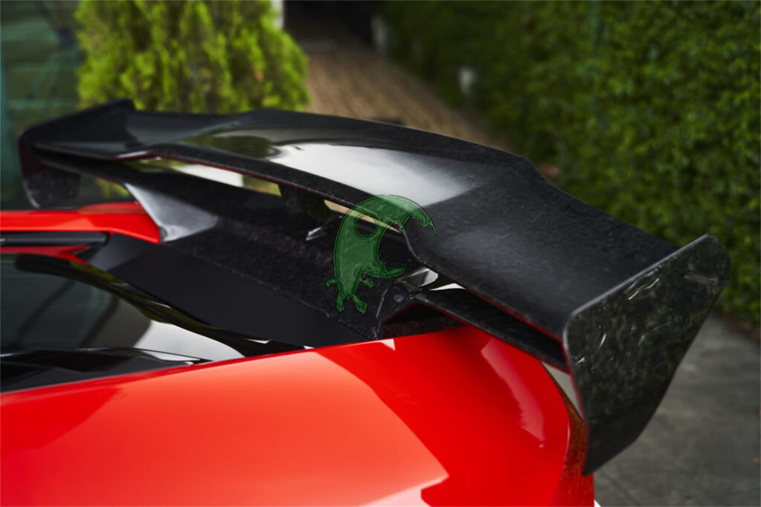 Dry Carbon Fiber Rear Spoiler Wing for Lamborghini Huracan LP610/LP580/EVO - Vorsteiner STO Style