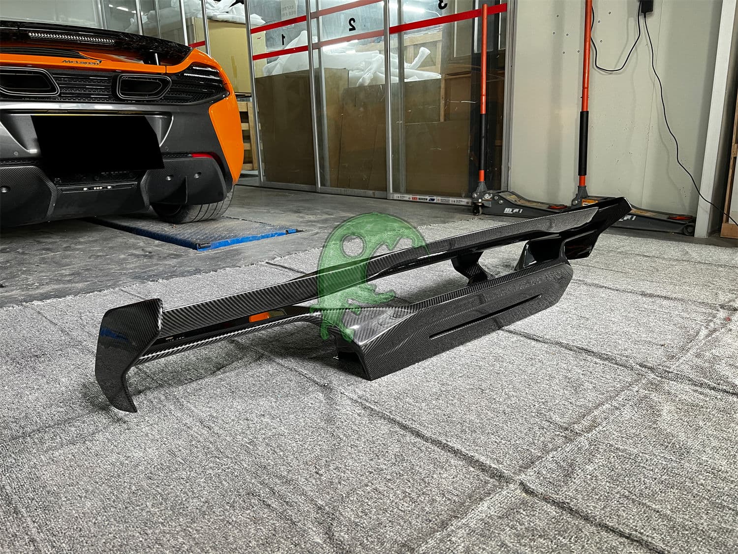 Dry Carbon Fiber Rear Spoiler Wing for Lamborghini Huracan LP610/LP580/EVO - Vorsteiner STO Style