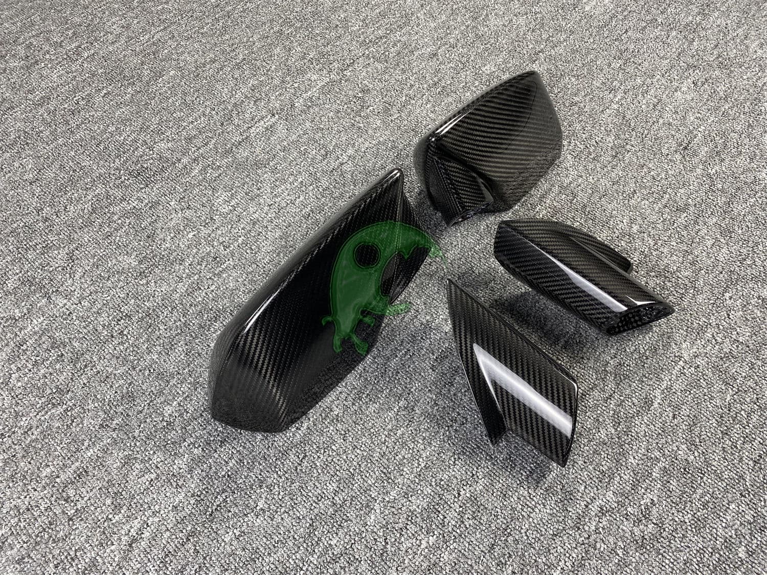 Dry Carbon Fiber side Mirror housing cover trim caps For Lamborghini Huracan LP610 lp580 evo rwd sto tecnica