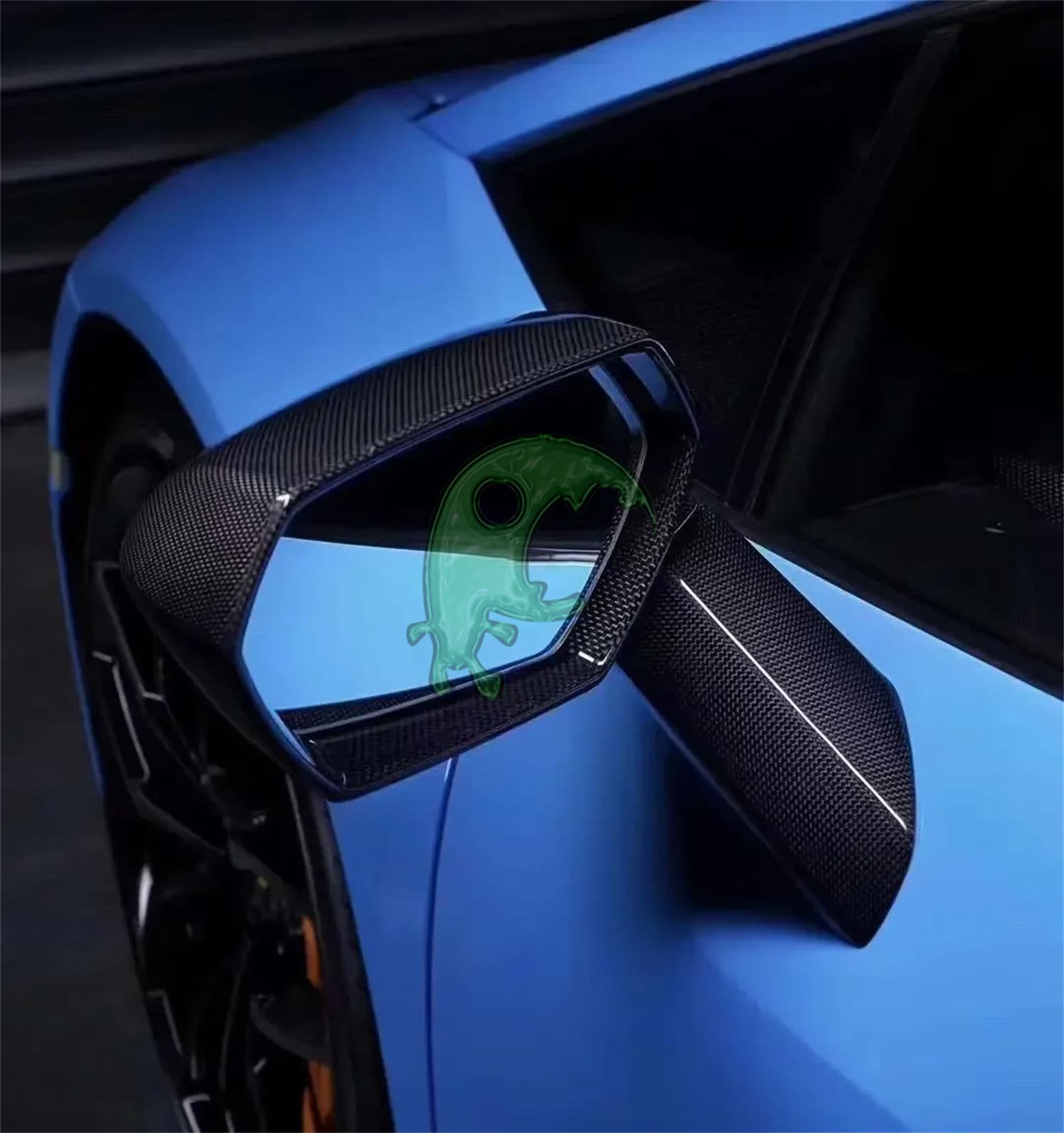 Dry Carbon Fiber side Mirror housing cover trim caps For Lamborghini Huracan LP610 lp580 evo rwd sto tecnica