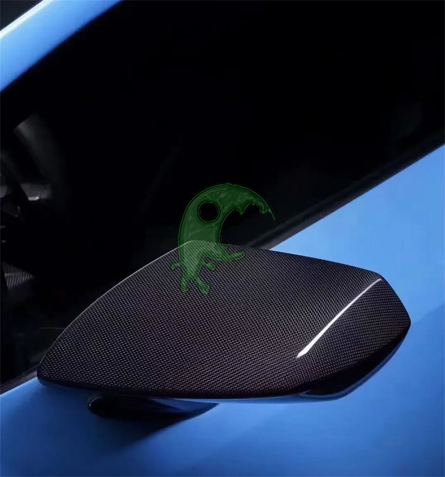 Dry Carbon Fiber side Mirror housing cover trim caps For Lamborghini Huracan LP610 lp580 evo rwd sto tecnica