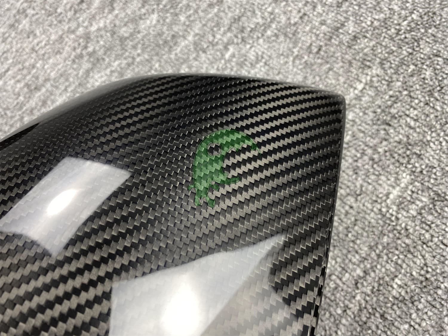 Dry Carbon Fiber side Mirror housing cover trim caps For Lamborghini Huracan LP610 lp580 evo rwd sto tecnica