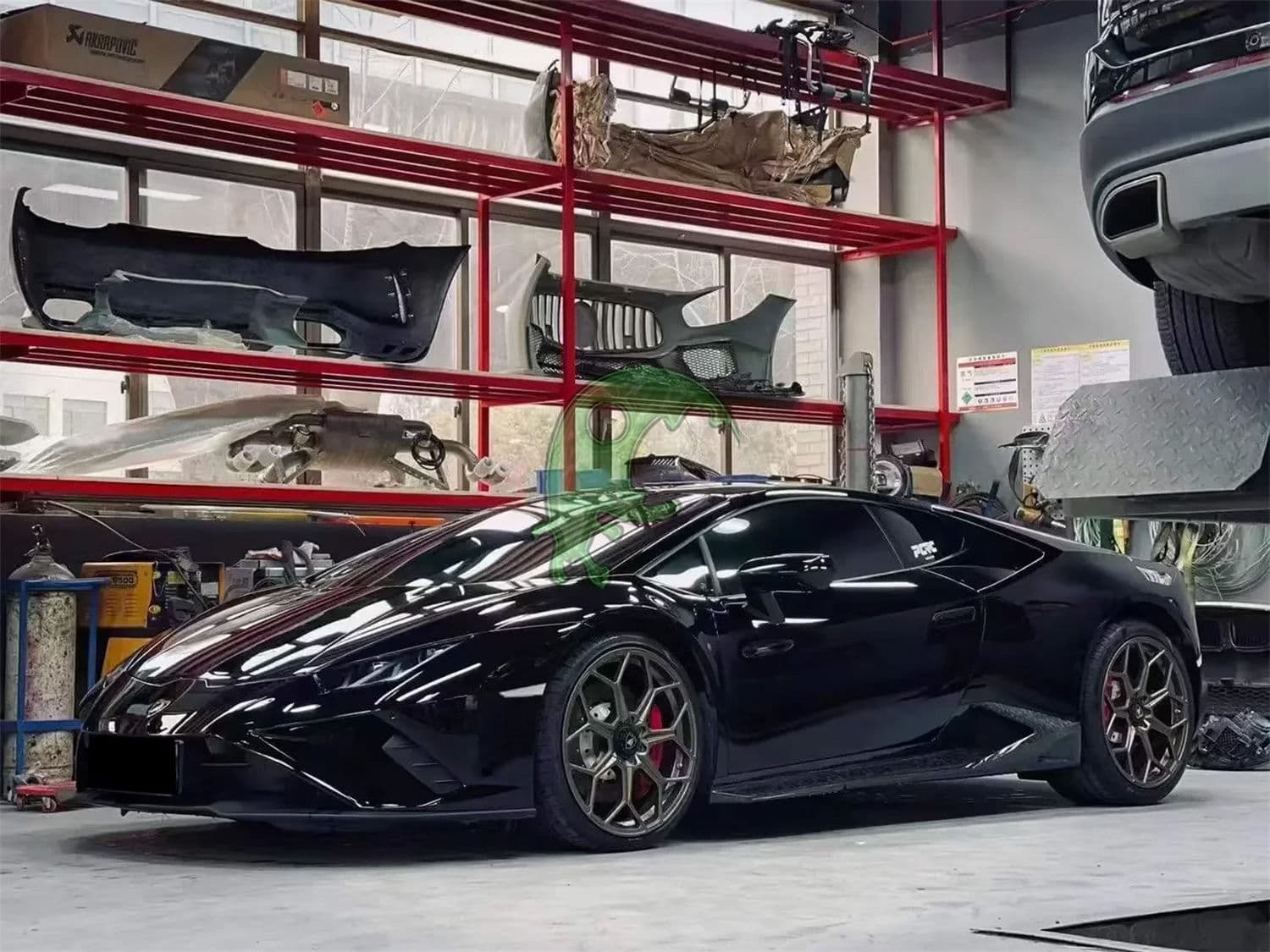 Dry Carbon Fiber Side Skirt for Lamborghini Huracan LP610/LP580/EVO - Vorsteiner Style