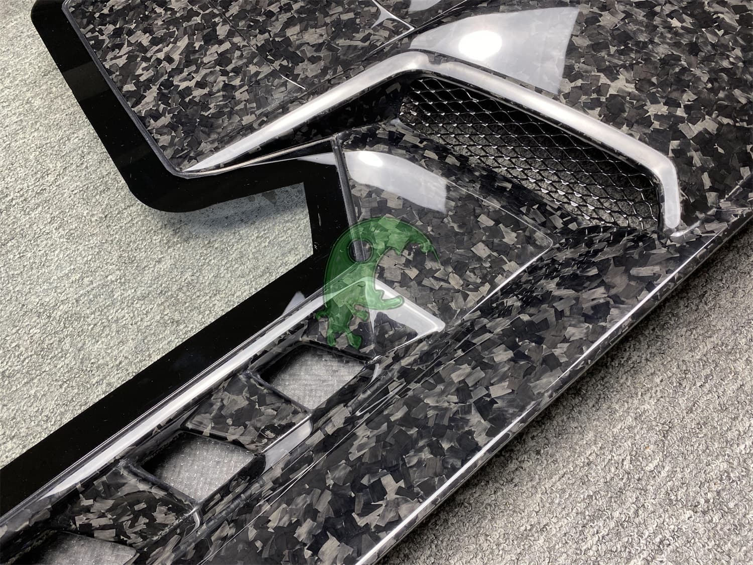 Forged Dry Carbon Fiber Rear Engine Cover & Lid & GT Spoiler Wing Set for Lamborghini Huracan LP610/LP580 - Performante Style